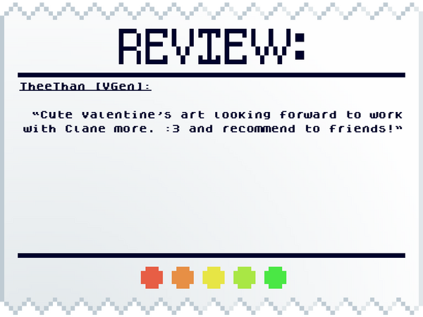 Untitled TheeThan from VGen: Cute valentine's art looking forward to work with Cane more. :3 and recommend to friends!